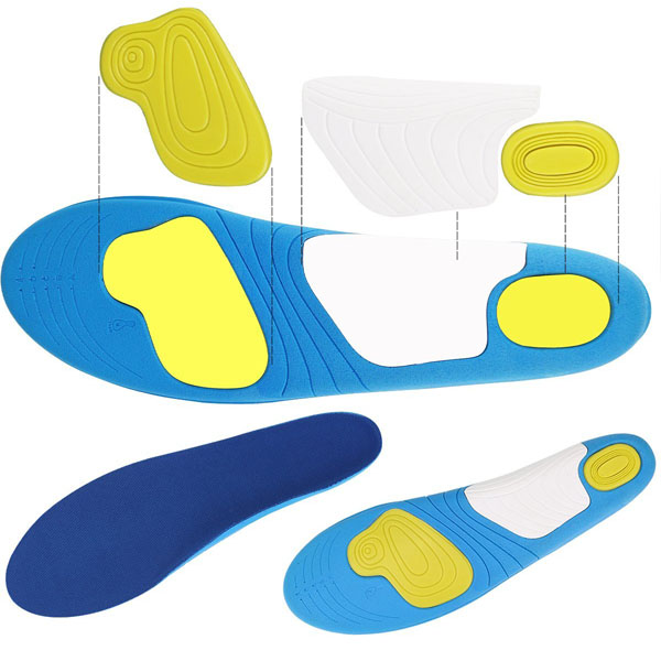 Matelas de chaussures en polyuréthane à mains complètes pour adultes confortables