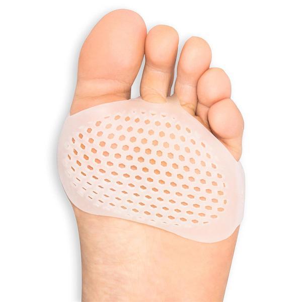 Tapis de soins de longue durée pour pieds réutilisables en silicone souple