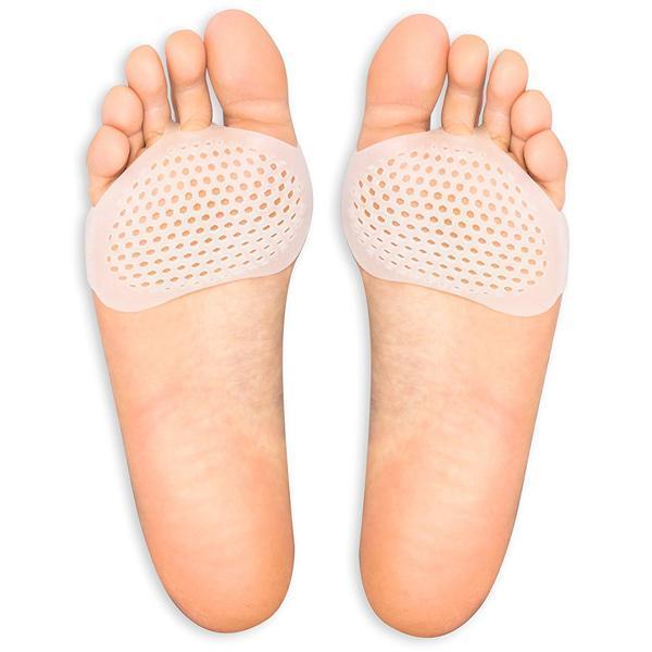 Tapis de soins de longue durée pour pieds réutilisables en silicone souple